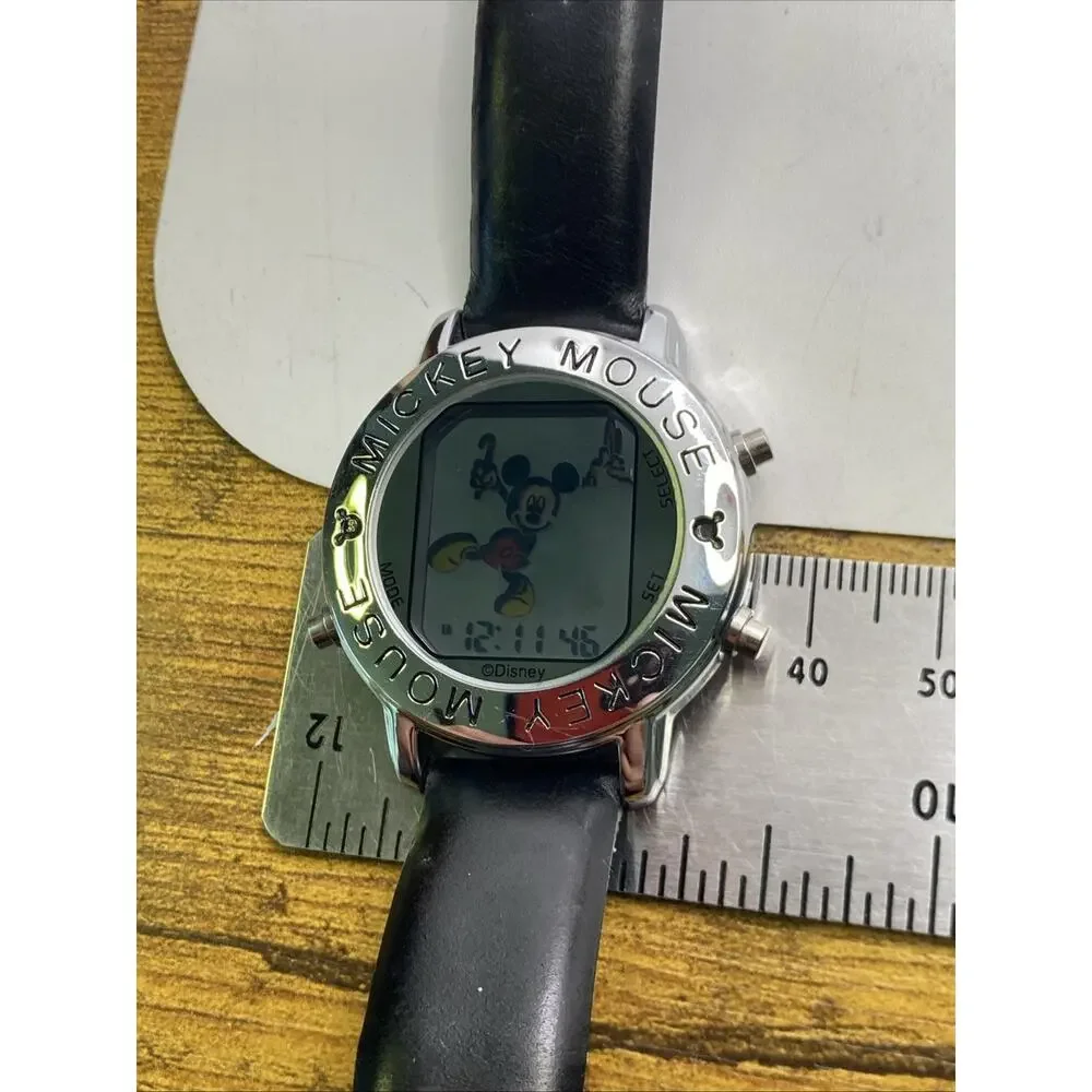 Vintage Seiko Lorus Unisex Mickey Mouse Disney Watch Works New Battery
